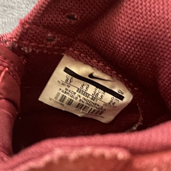 Suede Nike Blazer Burgundy Gum Sole - Womens 7.5 / 6Y - Picture 4 of 6